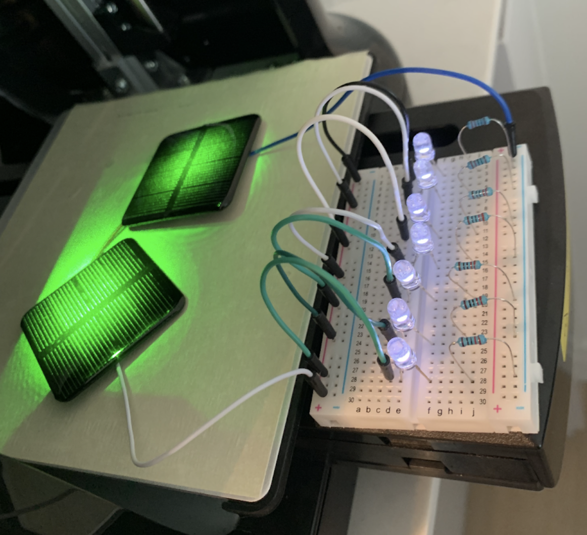 Wireless LED Power Demonstration